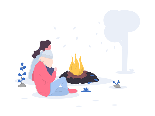 Undraw Campfire S6y4