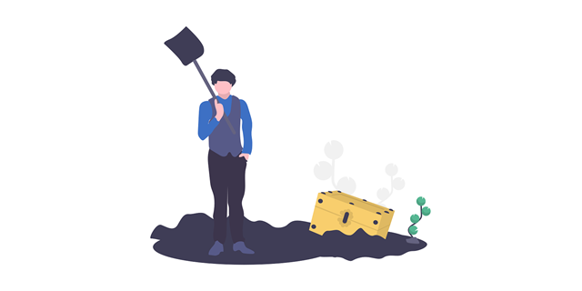 Treasure - Credits to UnDraw.co